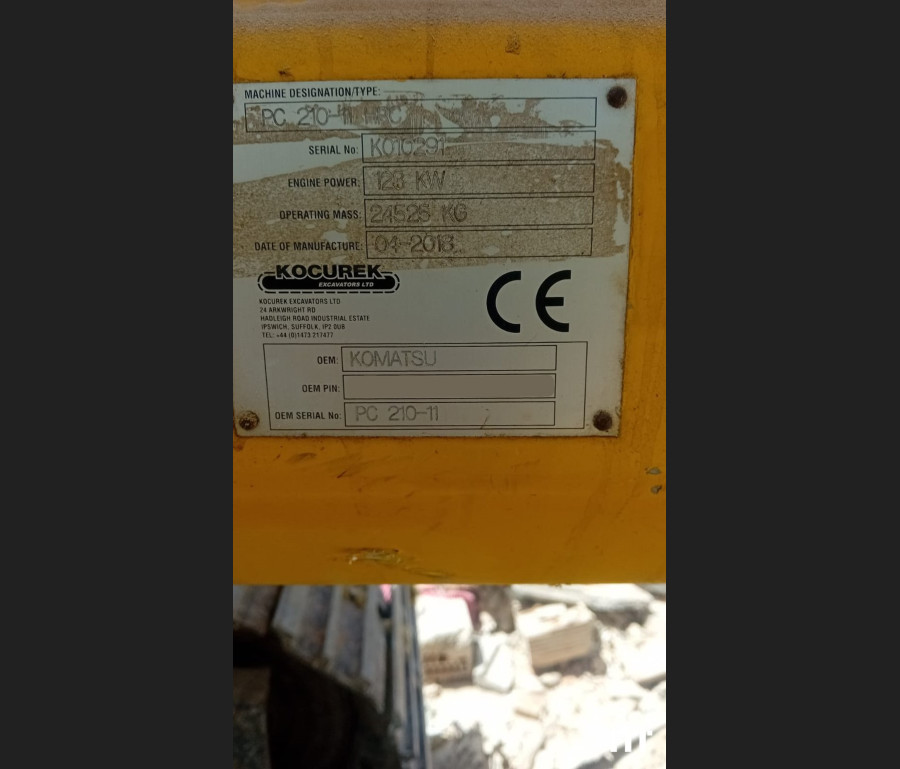Komatsu PC 210-11 HRC