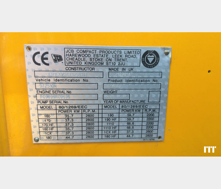 JCB 1CX