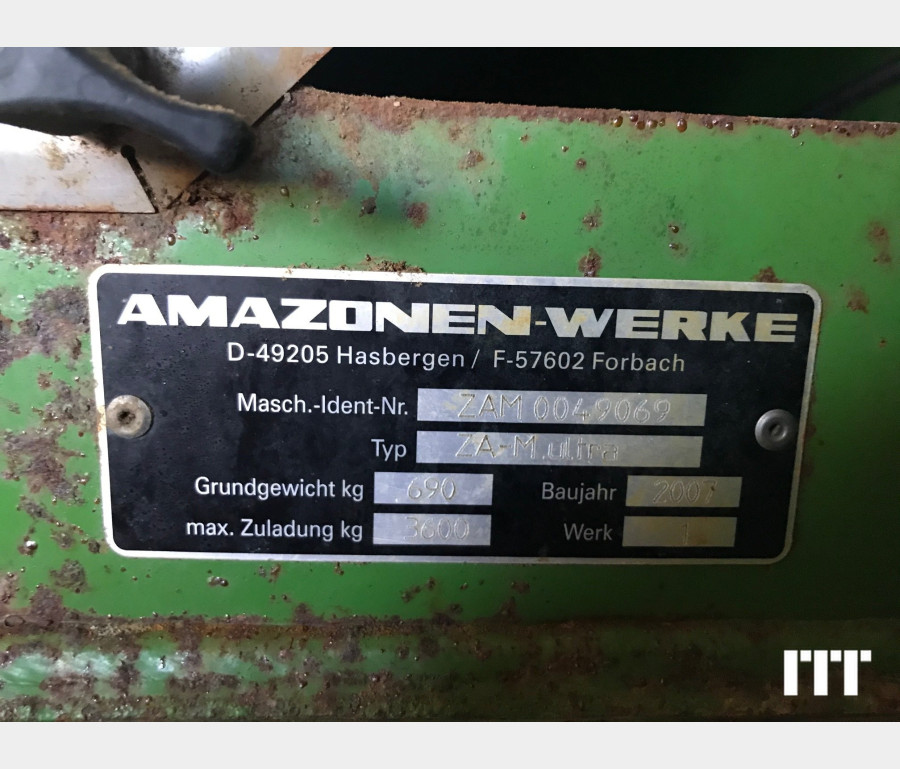 Amazone ZAM ULTRA 3000L